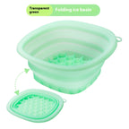 Silicone Folding Ice Tray Ice Facial Care Ice-bath Wash Basin