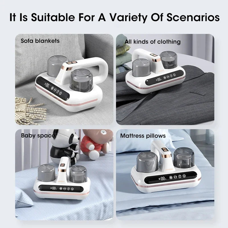 Wireless Mattress Vacuum Mite Remover