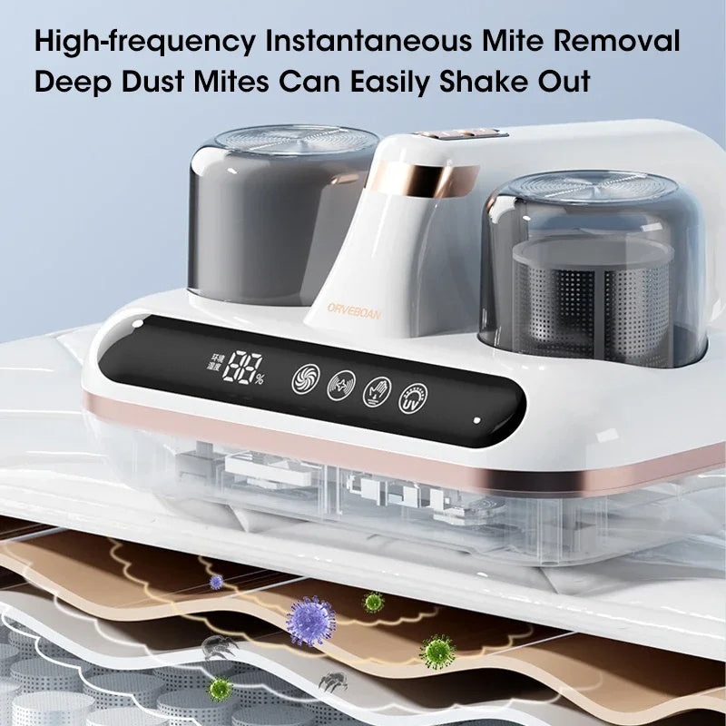 Wireless Mattress Vacuum Mite Remover