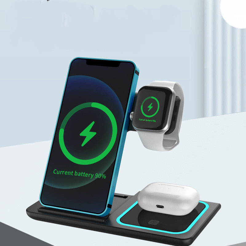 Foldable Three-in-one Wireless Charger Electrical