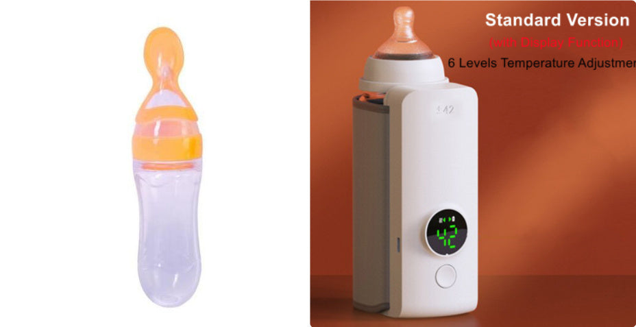 Portable Wireless Rechargeable Baby Bottle Warmer | USB Charging And Heating Bag