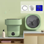 Portable Mini Foldable Washing Machine With Spinning Dry Gadgets